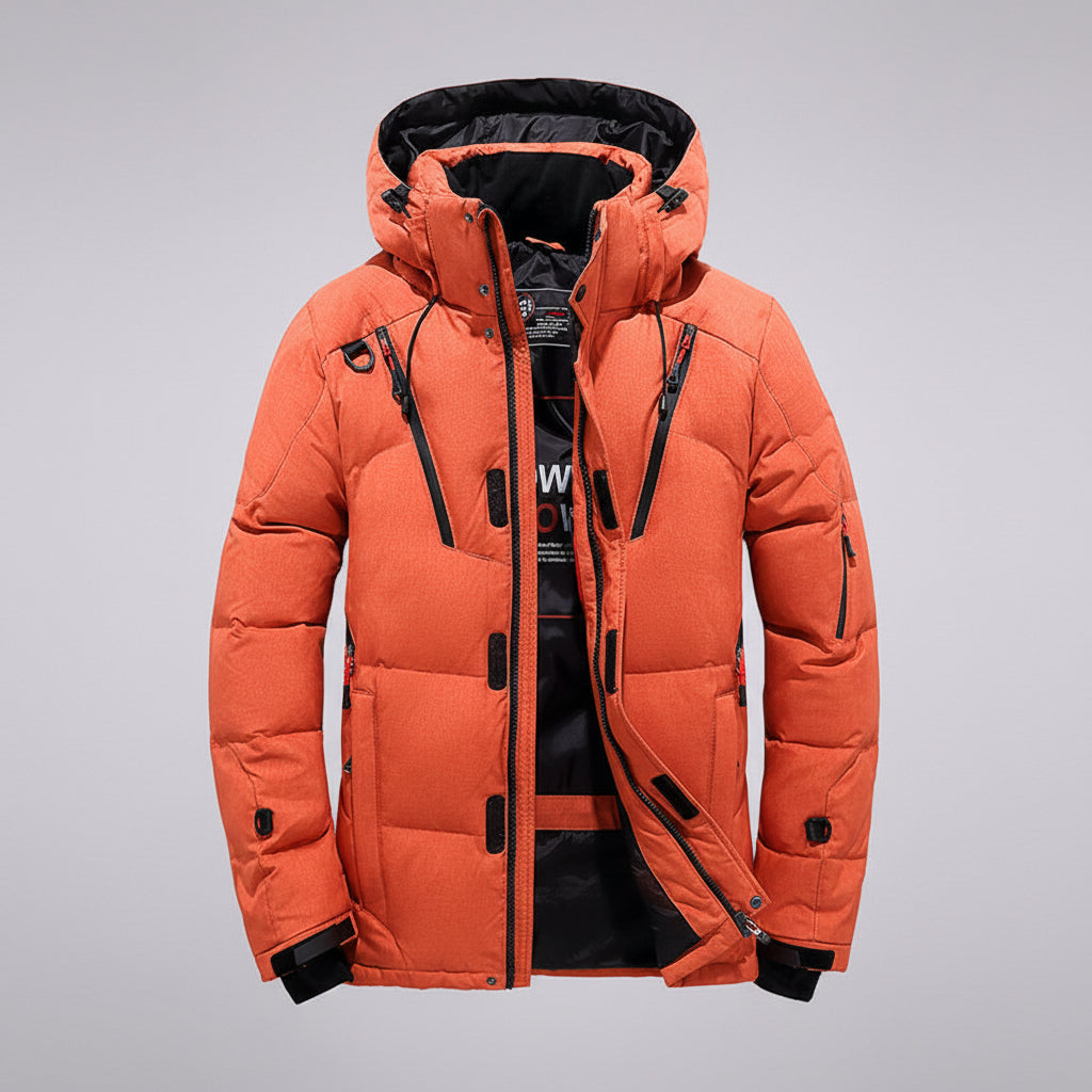 Waterdichte Koude Weer Parka Verstelbare Capuchon