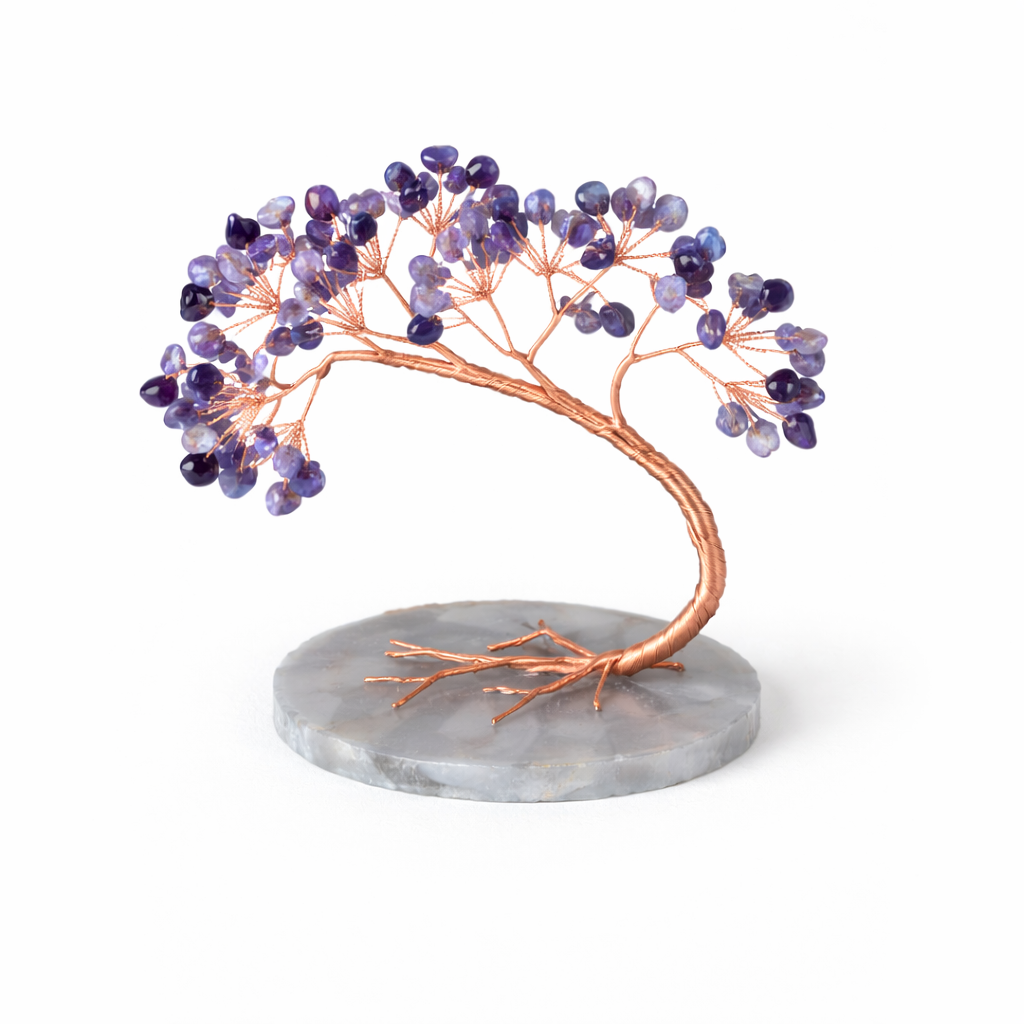 Decoração de Casa Árvore de Cristal Decoração de Mesa Interior