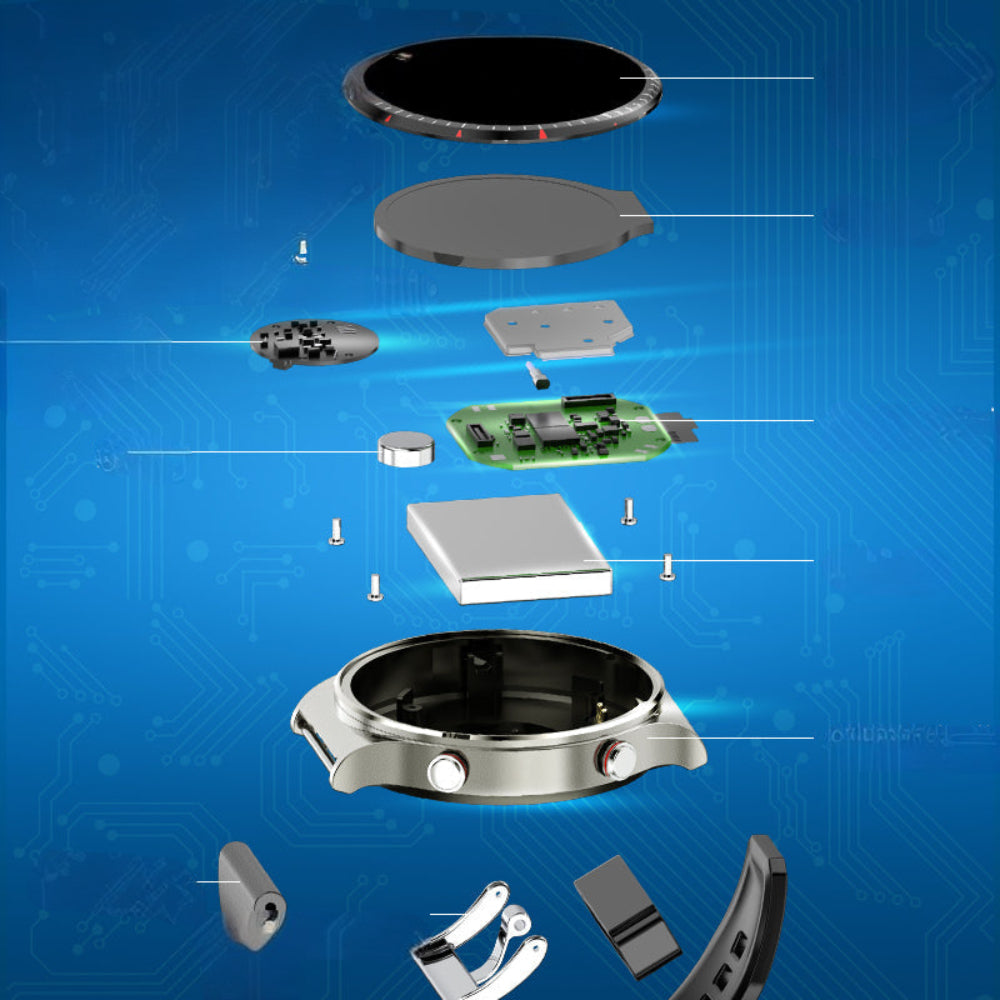 Smartwatch ECG Health Monitor Sport Daily Use