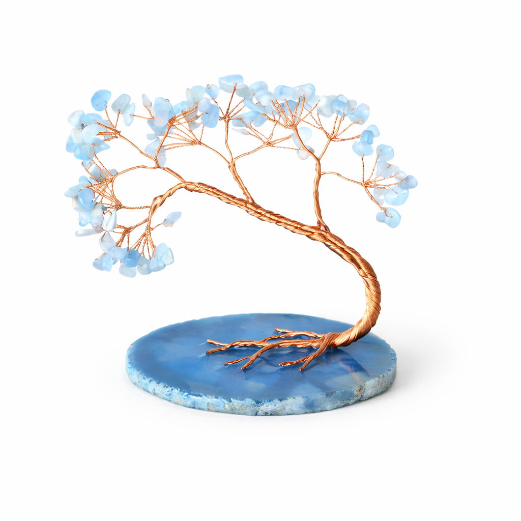 Decoração de Casa Árvore de Cristal Decoração de Mesa Interior