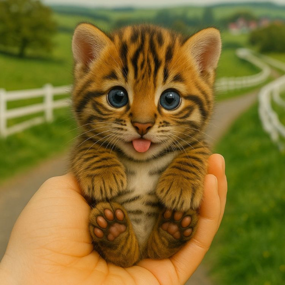 Realistic Interactive Robot Tiger Cub – Walking & Meowing Electronic Pet Toy - Image 6