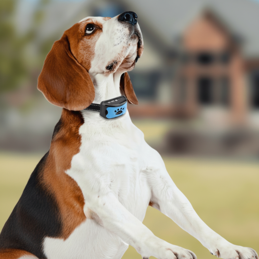 Anti Blaf Halsband Hond Vibratie Ultrasoon Pijnloos Training