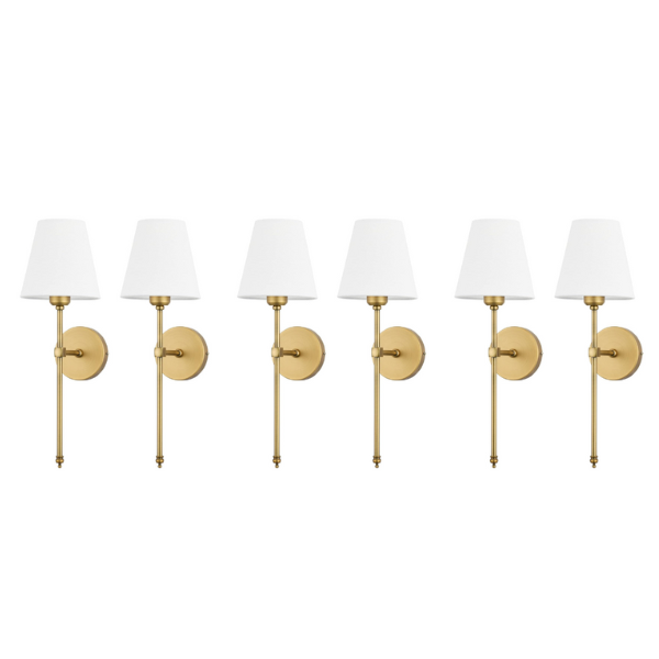Set di 2 lampade da parete eleganti