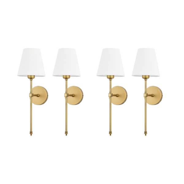 Set di 2 lampade da parete eleganti