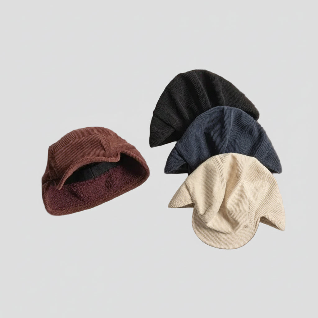 Winterpet Orenflappen Ribstof Fleece Unisex Warm